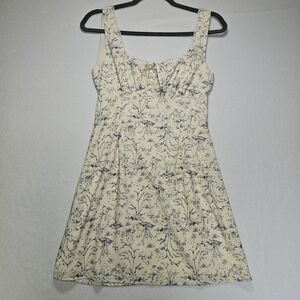 PRINCESS POLLY "ALISTON" MINI DRESS Dress Soft Yellow Size 2